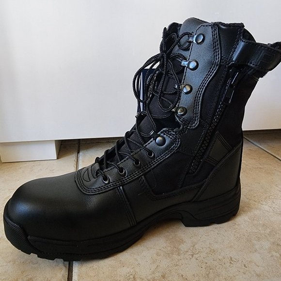 NEW!! TACTICAL BOOTS SIZE 8 MEN COLOR BLACK / BRAND PROPPER - Picture 1 of 4